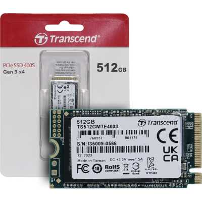 SSD диск Transcend MTE400S 512Gb TS512GMTE400S Зеленый