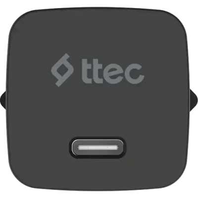 сетевое зарядное устройство TTEC SmartCharger Pro GAN 45W Black 2SCG45S