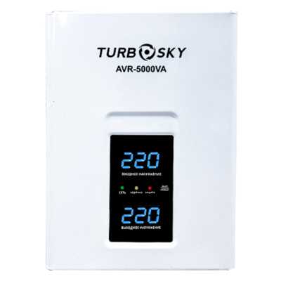 стабилизатор напряжения Turbosky AVR-5000VA Белый