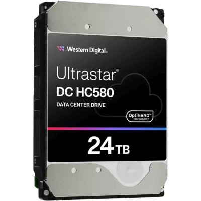 жесткий диск WD Ultrastar DC HC580 24Tb WUH722424ALE604 Серебристый