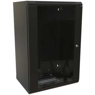 телекоммуникационный шкаф WRLine WR-TW-2266-GP-RAL9004 Черный